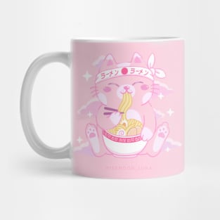 Maneki Neko Kawaii pink Mug